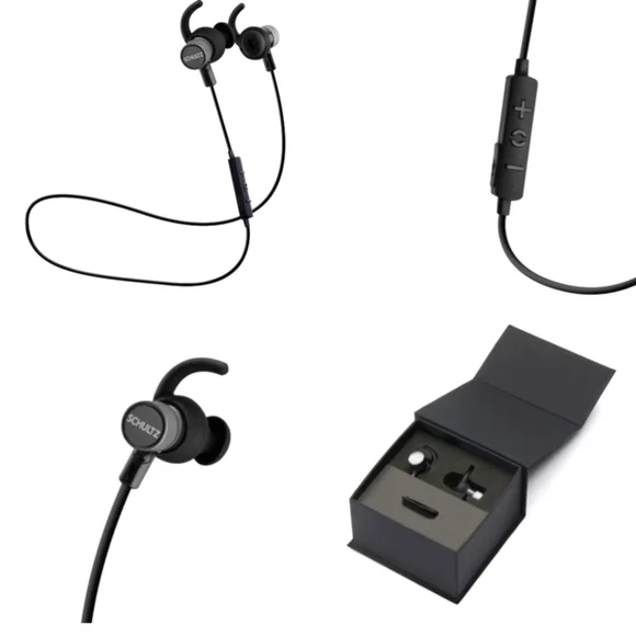 Schulz Wireless Earphones Bluetooth In Ear Q-Tech Cordless Ear phone Ear buds - Picture 8 of 10